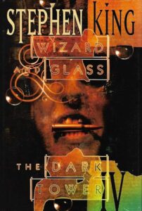 Dave McKean's cover for Stephen King's The Dark Tower IV: Wizard and Glass.